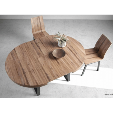 Mesa redonda extensible en Calatayud