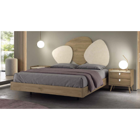 Dormitorio de matrimonio elefante en tono Siena y Stone en Calatayud