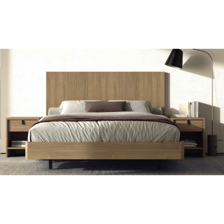 Dormitorio principal en tono Siena, elegancia y naturalidad en Calatayud