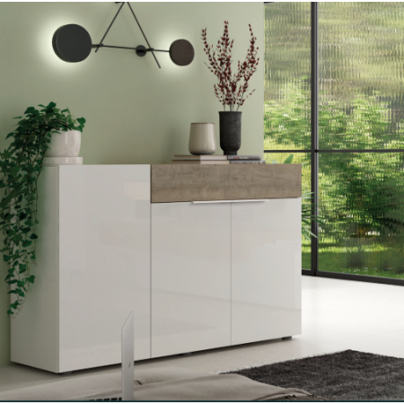 Aparador en dos tonos de madera en Calatayud