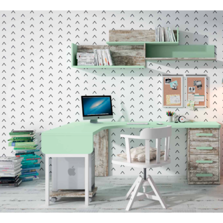 Mesa estudio en L en Calatayud