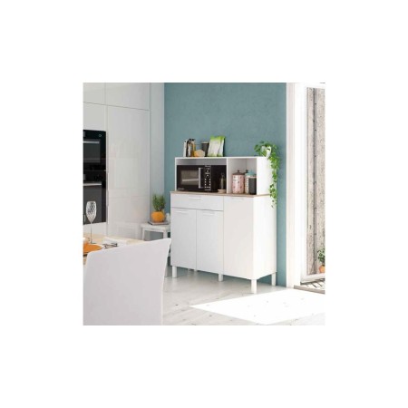 Mueble auxiliar cocina 3 puertas + 1 cajón