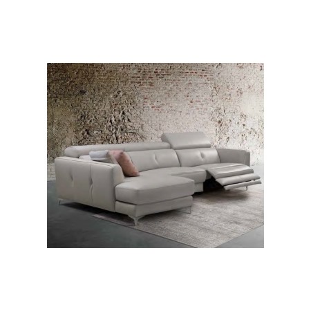 Sofá chaise longue de gran comodidad con relax