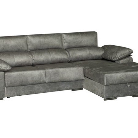 sofa con chesslonge, asientos reclinables, arcon, puff