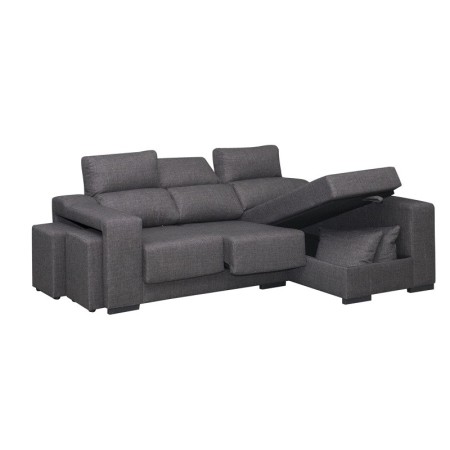 Dos plazas y chaiselongue
