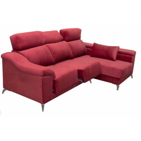 Sofá de 2 plazas y chaiselongue 230 cm