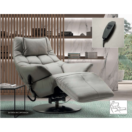 Sillón relax con doble motor en Calatayud