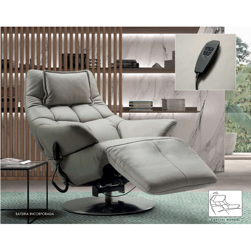 Sillón relax con doble motor en Calatayud