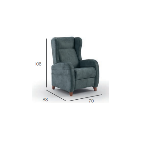 Sillón relax manual en Calatayud