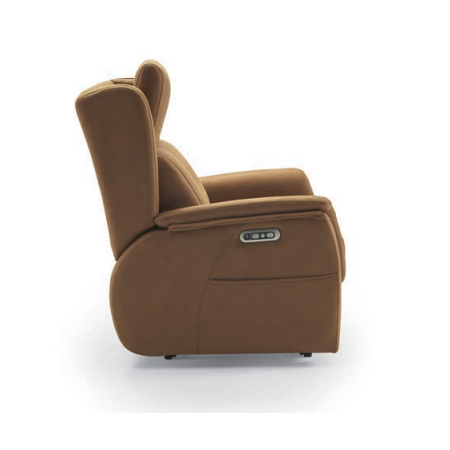 Sillón relax motorizado con doble reposapies en Calatayud