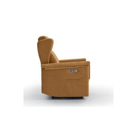 Sillón relax motorizado con doble reposapies en Calatayud