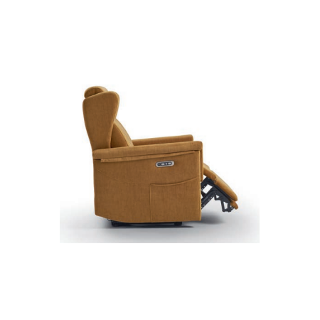 Sillón relax motorizado con doble reposapies en Calatayud