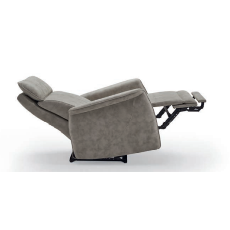 Sillón relax con doble reposapies y cabezal motorizado en Calatayud