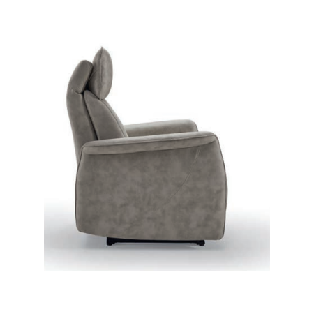 Sillón relax con doble reposapies y cabezal motorizado en Calatayud