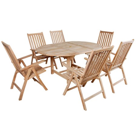 SET HARLEM AQUATEAK(MESA OVAL.EXT.+6S/ORLAND en Calatayud