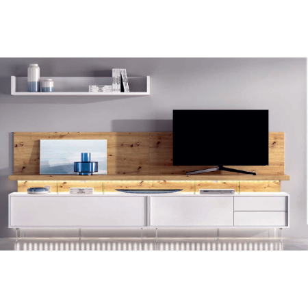 Mueble de salón moderno y sencillo