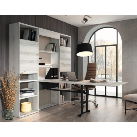 Estantería  con mesa oculta en Calatayud