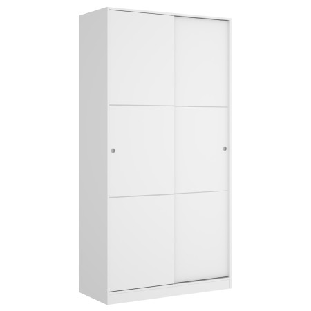 Armario 2 Puertas Correderas de 100 cm moderno y barato