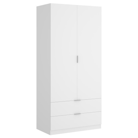 Armario 2 Puertas y 2 Cajones de 81 cm moderno y barato