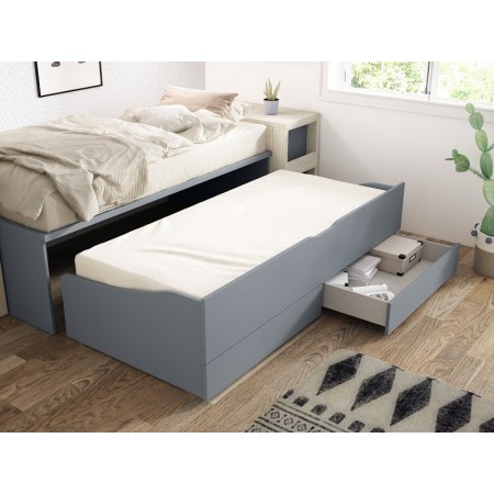cama doble para dormitorio juvenil